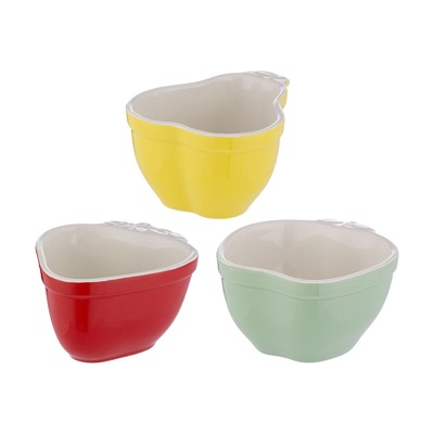 Ceramic Fruit Ramekins, Set of 3 — £12.79