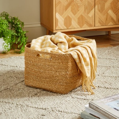 Seagrass Storage Basket — £12